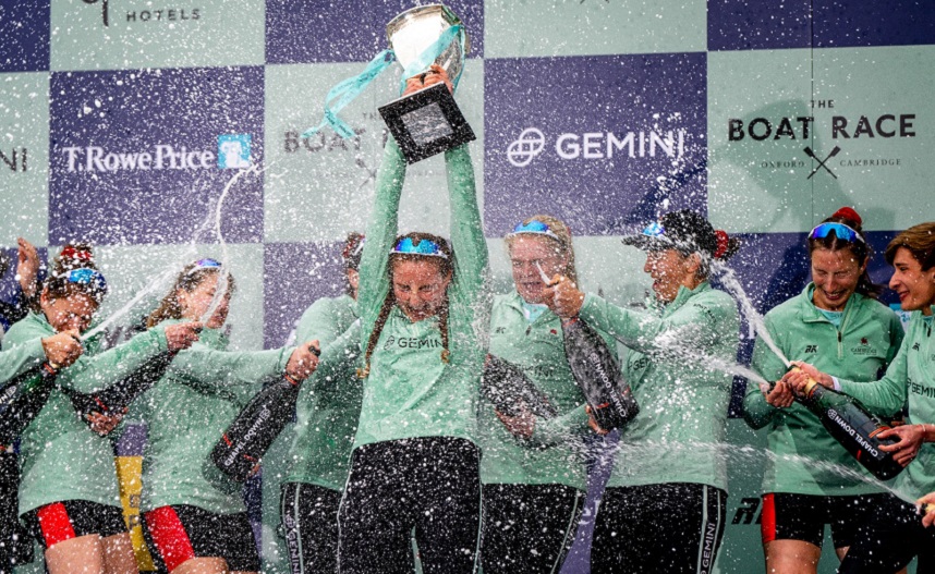 Cambridge winners of The Boat Race