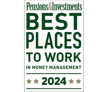 Pensions & Investments Best Places to Work in Money Management 2024 Award