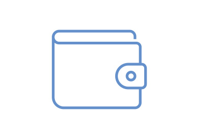 lower capital icon (wallet)