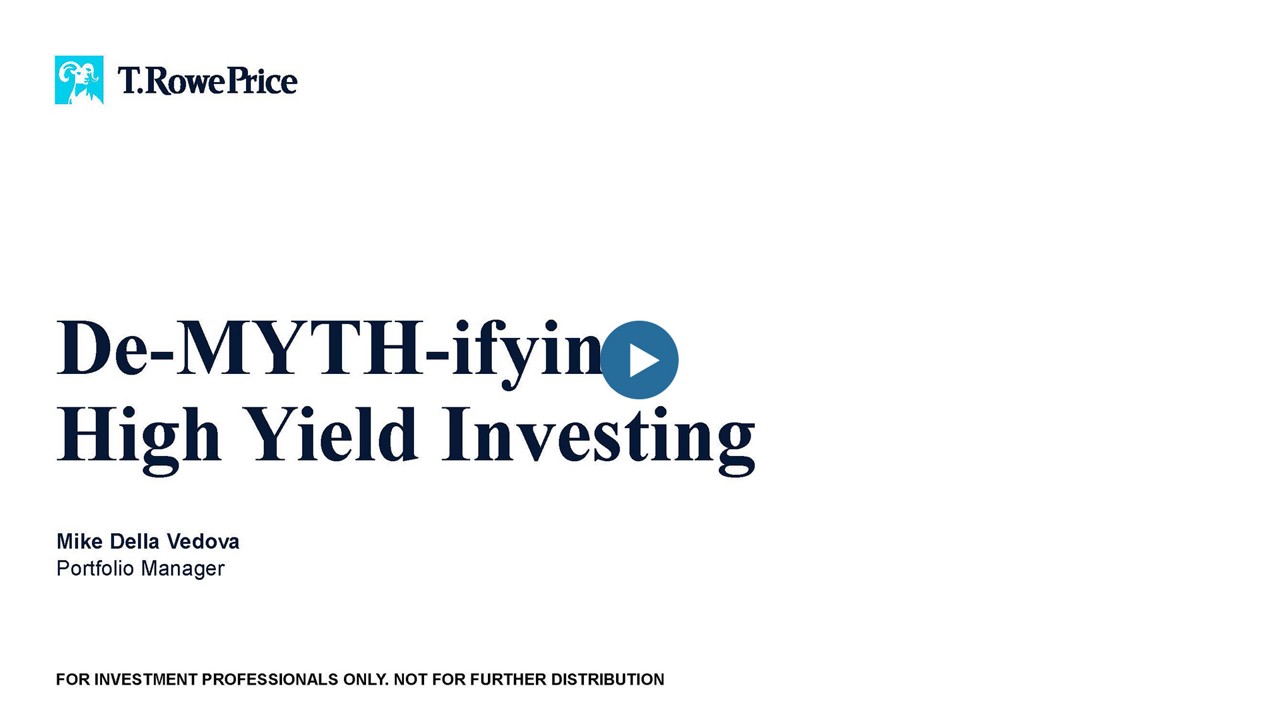 De-MYTH-ifying High Yield Investing